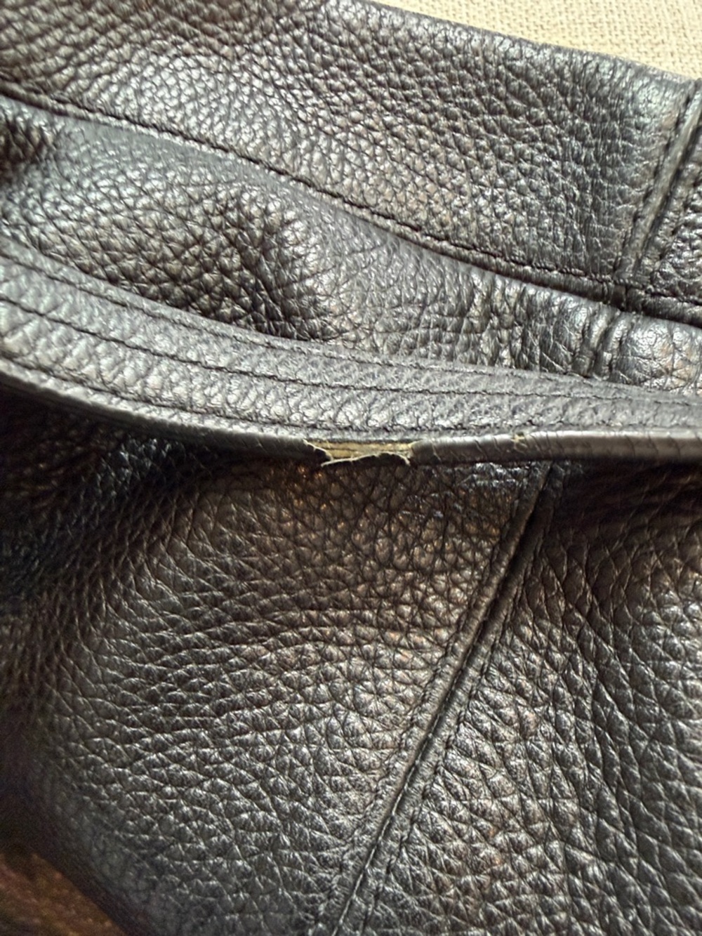 Coach Black Pebbled Leather Brooke Convertible Duffle Bag - Picture 12 of 16